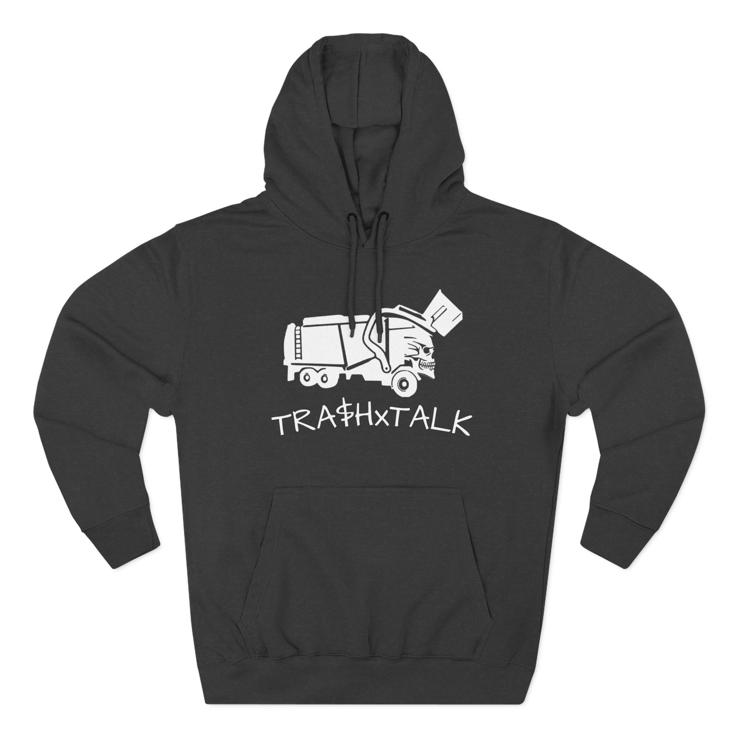 Three-Panel Fleece Hoodie