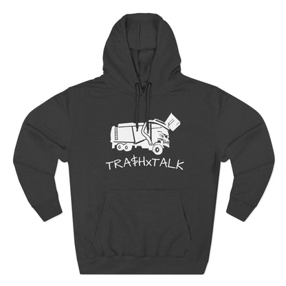 Three-Panel Fleece Hoodie