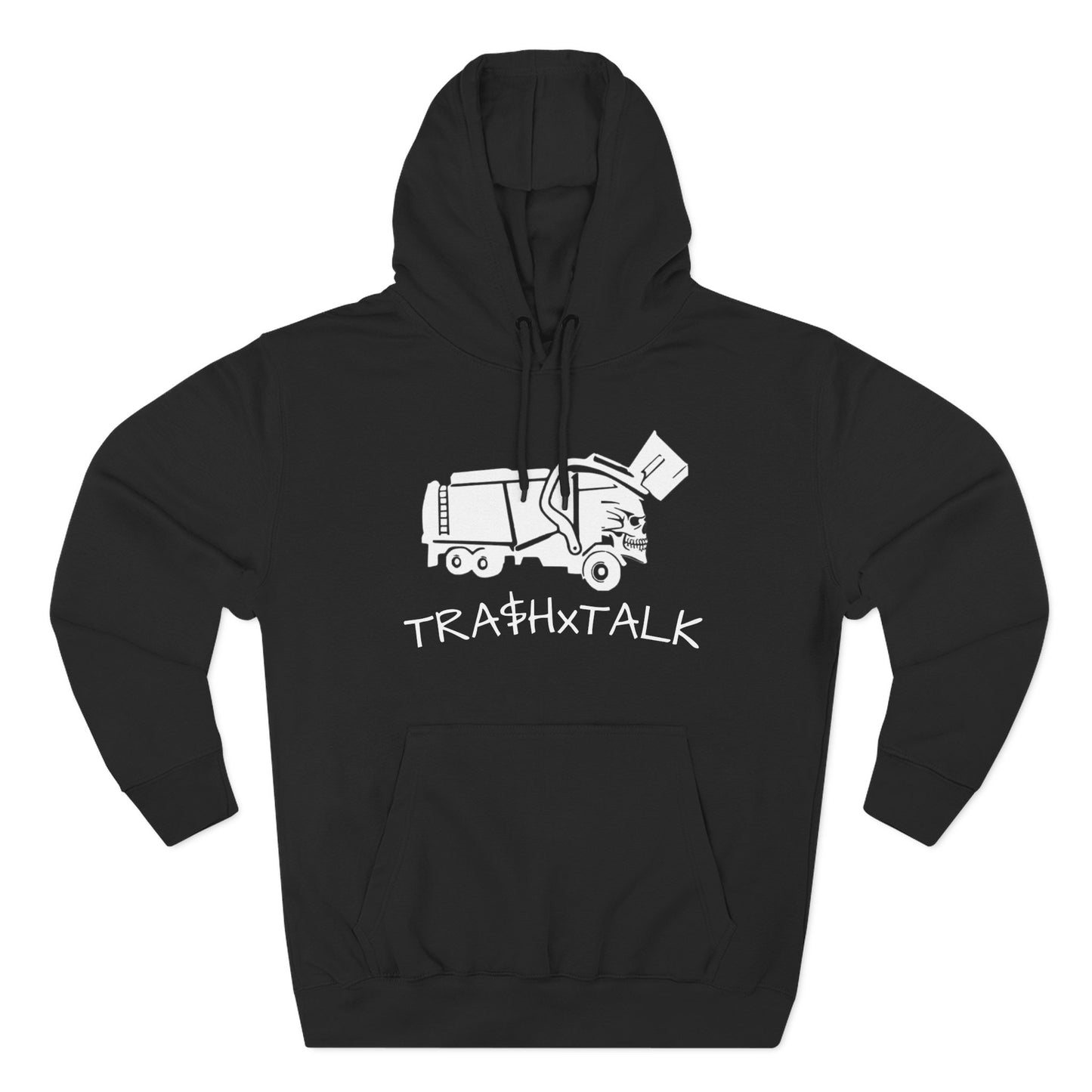 Three-Panel Fleece Hoodie
