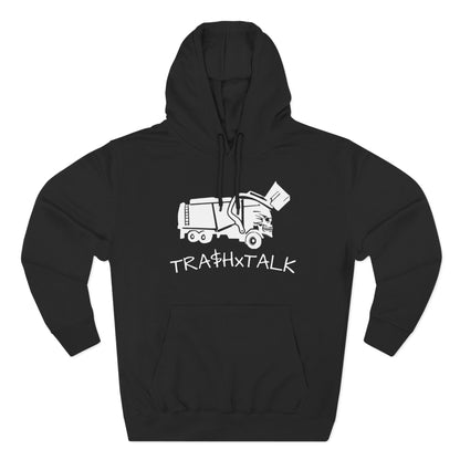 Three-Panel Fleece Hoodie
