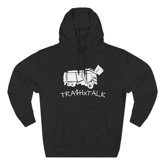 Three-Panel Fleece Hoodie